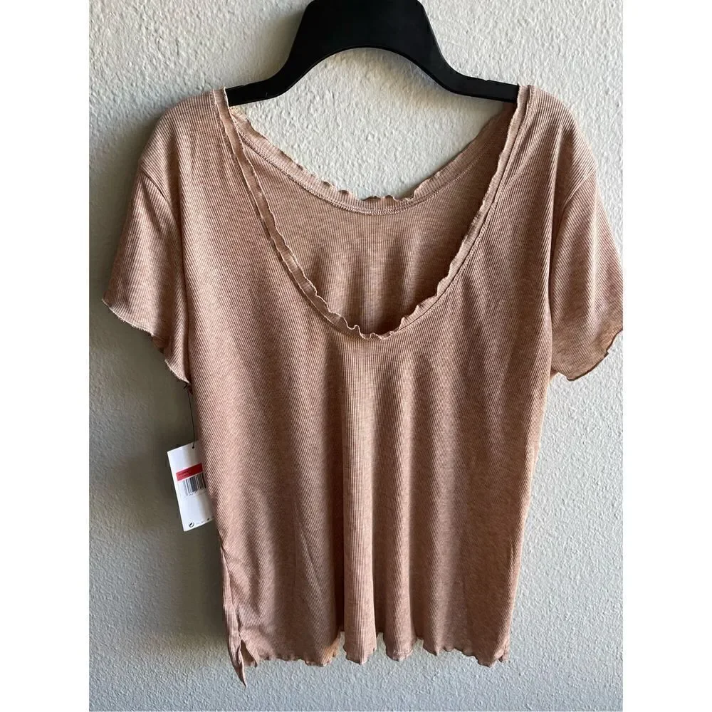❤️Nike Yoga Reversible Scoop Neck Top Tee Lg